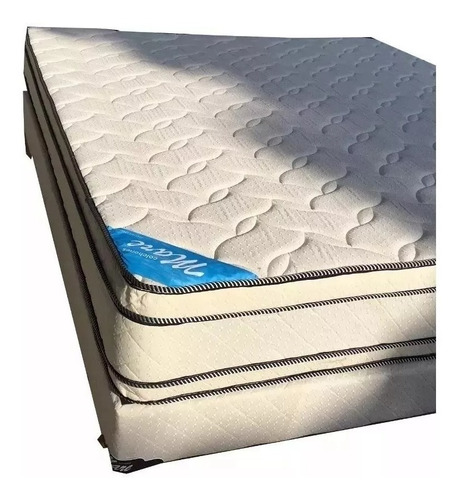 Colchon Sommier 2 X 2 Resortes Con Doble Pillow Somier