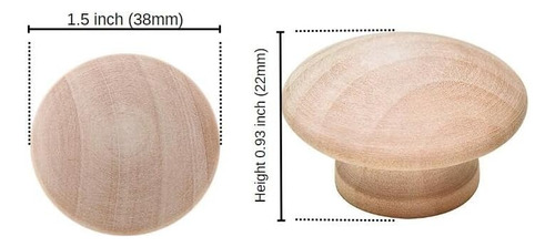 Silverline 6 Paquete De Cajas Redondas De Madera De Madera S