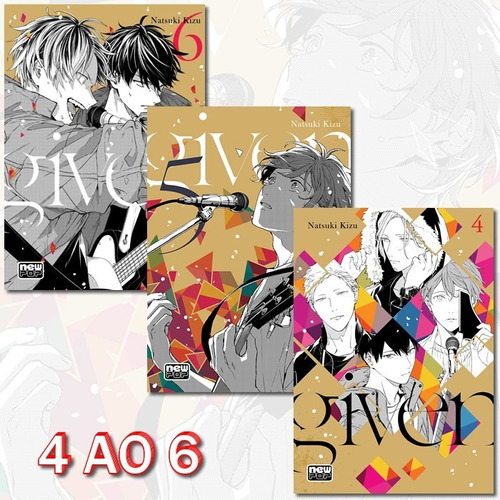 Given 4 Ao 6! Mangá Newpop! Novo E Lacrado!