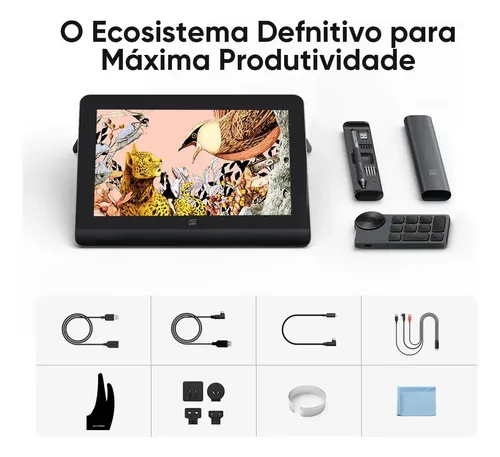 XPPen Artist Pro 16 (Gen 2) Mesa Digitalizadora com tela de 16 XPPen Artist Pro 16 (Gen 2) Mesa Digitalizadora com tela de 16