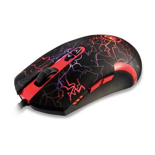 Mouse Gamer Redragon Lavawolf Black M701