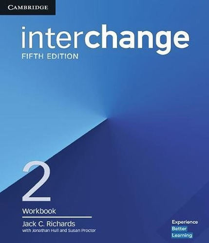 Interchange 2   Workbook   05 Ed, De Richards, Jack C.. Editora Cambridge, Capa Mole Em Inglês