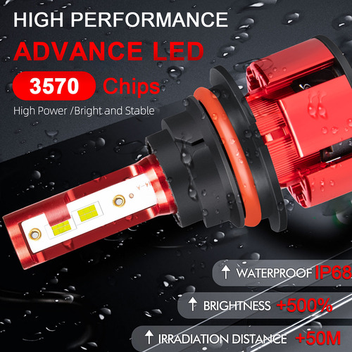 Bombilla Led Para Faros Delanteros Ford Windstar 1995-2003 D