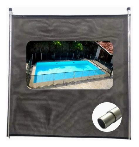 Cerca Para Piscina - Haste Natural Base Reforçada - Procerp