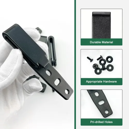 Clips De Seguridad Para Pistola, Facilmente Adaptable
