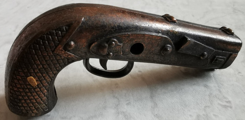 Sacapuntas Antiguo Decoracion Pistola