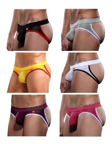 Bragas De 6 Piezas Con Suspensorio Para Hombre [u]