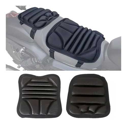 2 Peças De Assento De Motocicleta 3d, Almofada Confortável