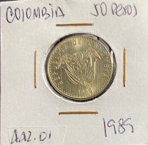 Colombia 50 Pesos 1989 Jer442.01