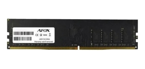 Imagem 2 de 3 de Memória RAM color Preto 8GB 1 Afox AFLD48FH1P