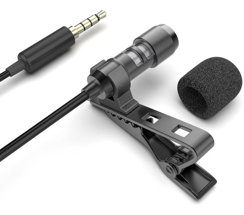 Microfono Corbatero Lavelier Mini C2 Para Celular Clip T2