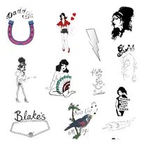 Comprar Tattoos Temporales Amy Winehouse  X12 Tattoos