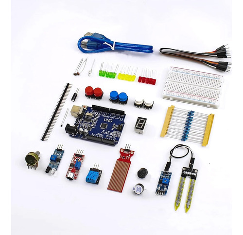 Kit De Iniciación A La Electrónica Para Arduino/raspberry Pi