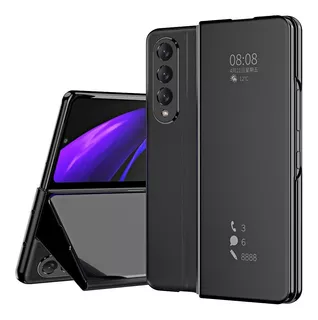 Para Galaxy Z Fold 2 Funda De Espejo 5g, Z Fold 2 Espejo Cov