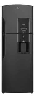 Refrigerador no frost Mabe Diseño RMS400IBMR black stainless steel con freezer 400L