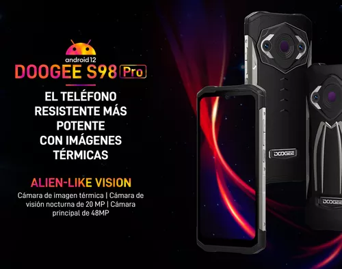 Doogee S98 Pro un rugerizado con camara tèrmica y Android 12 que