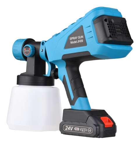 Imagen 2 de 7 de Pulverizador De Pintura Portátil Portátil Inalámbrico Con 10
