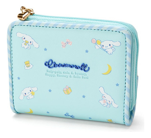 Bonita Cartera Sanrio Hello Kitty My Melody Kuromi Kawaii Pu