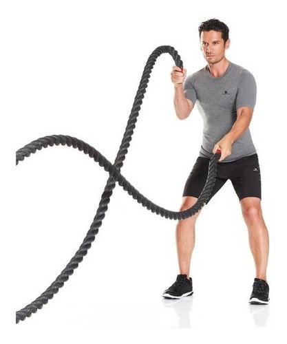 Imagen 4 de 6 de Cuerda Crossfit - Battle Rope 9 Metros