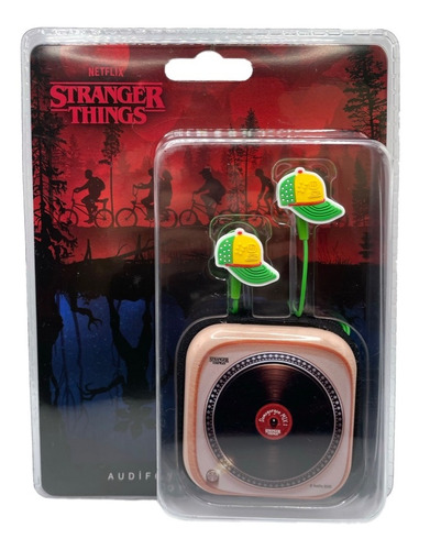 Audífonos Estereo In-ear Stranger Things Con Estuche