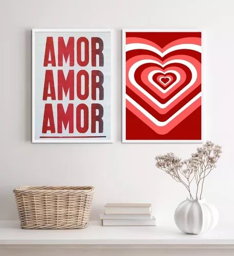 Amor & Hogar [Kit 10 Cuadros – 20x30cm c/u] – Cuadros Decorativos