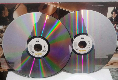 Laserdisc(2) - Pulp Fiction Quentin Tarantino, J. Travolta