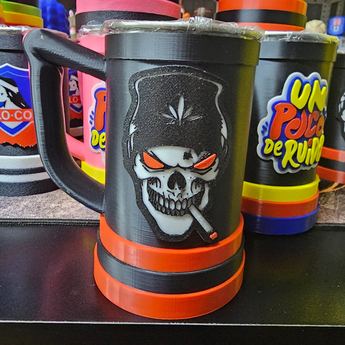 Vaso Shopero Lau Modal 470 Ml - Cumbia , Futbol Vario Pibes Chorros