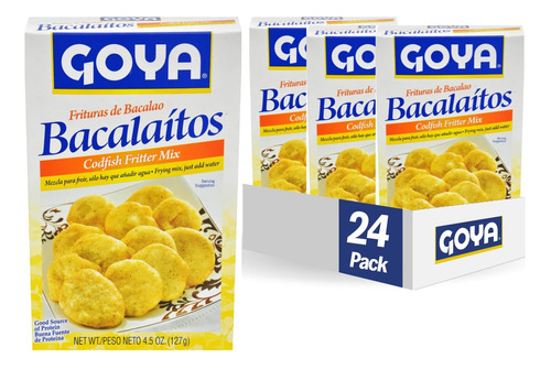 Alimentos Bacalaitos Bacalao. Fitters Mezclar, 4.5-oz (24 Un