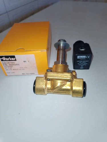 Válvula Solenoide De 1/2  PuLG, Marca Parker, Vitón