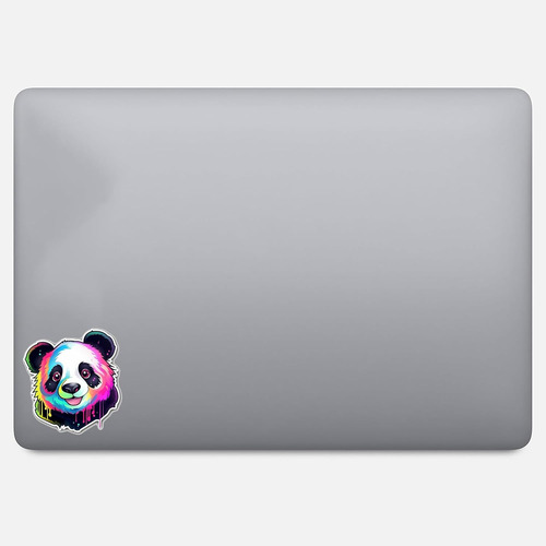 Cute Colorful Baby Panda Sticker For Car, Bike, Suv, Truck,