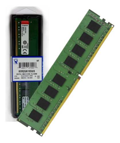 Memoria Ddr4 8gb 2666mhz Kingston - Nodo