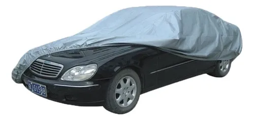 Funda cubre auto Tushop talle L gris