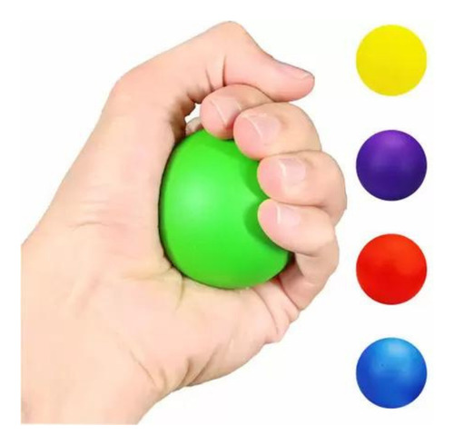 Kit 10 Bolas Ante Stress Lisa Fisioterapia Massageadora