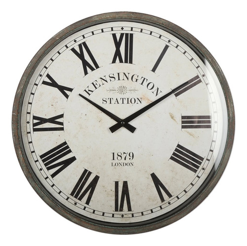 Reloj De Pared Hierro D40x5cm Kensington Station
