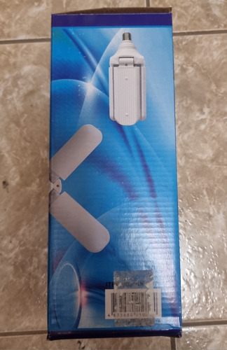 Foco Led Tipo Aspa Rosca E27 De 60w Luz 1dia.