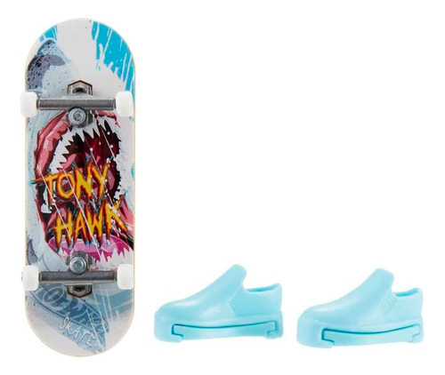 Hot Wheels Mattel Mini Monopatín Con Zapatillas Modelos Surt