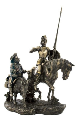 Don Quijote Y Sancho Panza Estatua Escultura