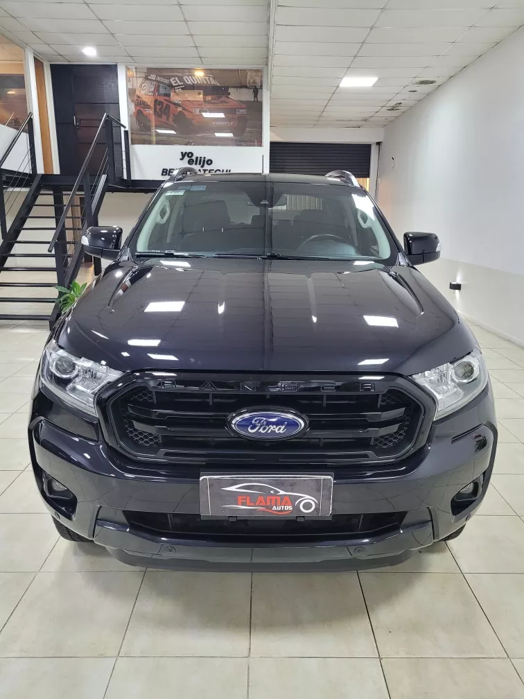 Ford Ranger Black Edition Cabina Doble 4x4 Diesel At