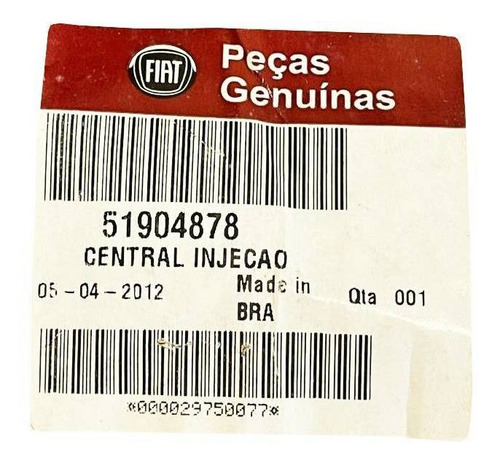 Modulo Injeção Fiat Punto 1.4 Fire Iaw4gfms 51904878 +