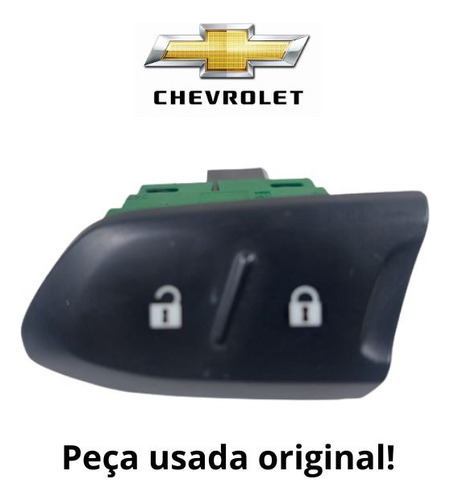 Botão Trava Destrava Chevrolet Onix   2013/2019