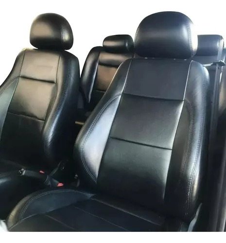 Capa Banco Carro 100% Couro Saveiro Cabine Dupla