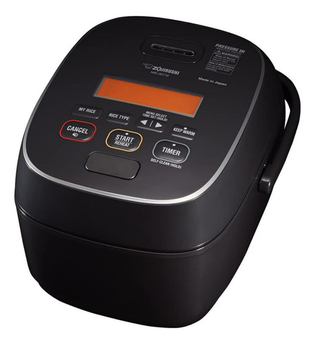 Zojirushi NW-JEC10ba - Panela de arroz e aquecedor térmico da I. Color Black