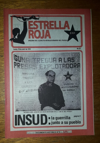 Revista Estrella Roja Número 32 Abril De 1974