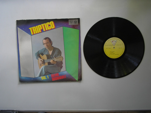 Lp Vinilo Silvio Rodriguez Triptico Volumen 1 Colombia 1985