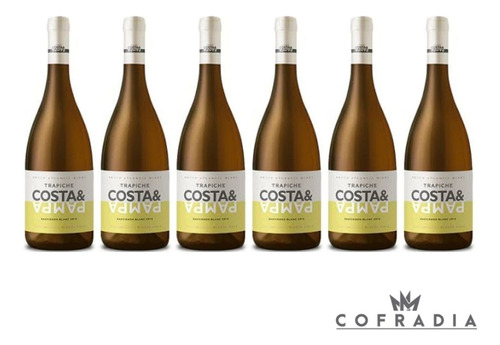 Vino Costa & Pampa Sauvignon Blanc 750ml Caja X6 Unidades