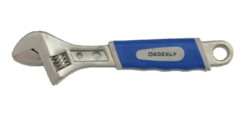 Llave Perico Ajustable 10con Mango Gripp Marca Orderly