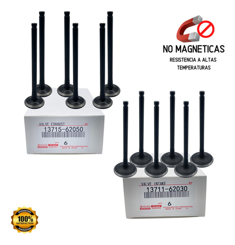 Juego Valvulas Motor 4runner 1996-2002 Prado 3.4 5vz Cmary 3