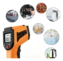 Comprar Termometro Digital Medicoes De -50º A 400º Mede A Distanci