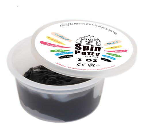 Masas Terapéuticas Spin Putty By Therapy Set 6 Unidades 6oz