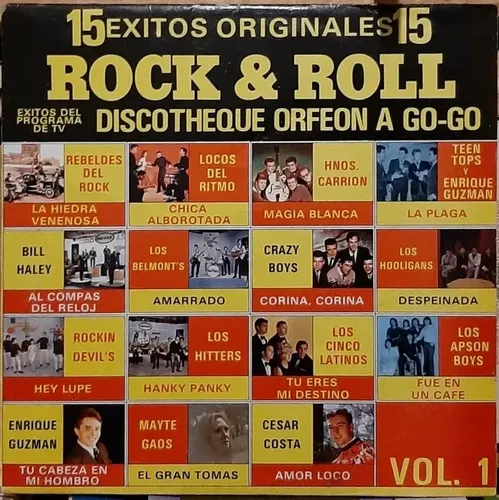 Disco Lp Rock & Roll Discotheque Orfeón A Go Go #5146 | MercadoLibre